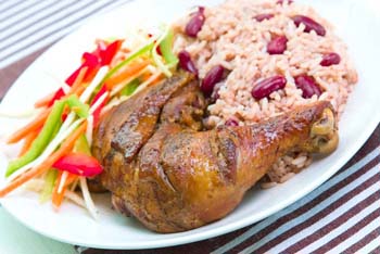 Rice and Peas and Chicken