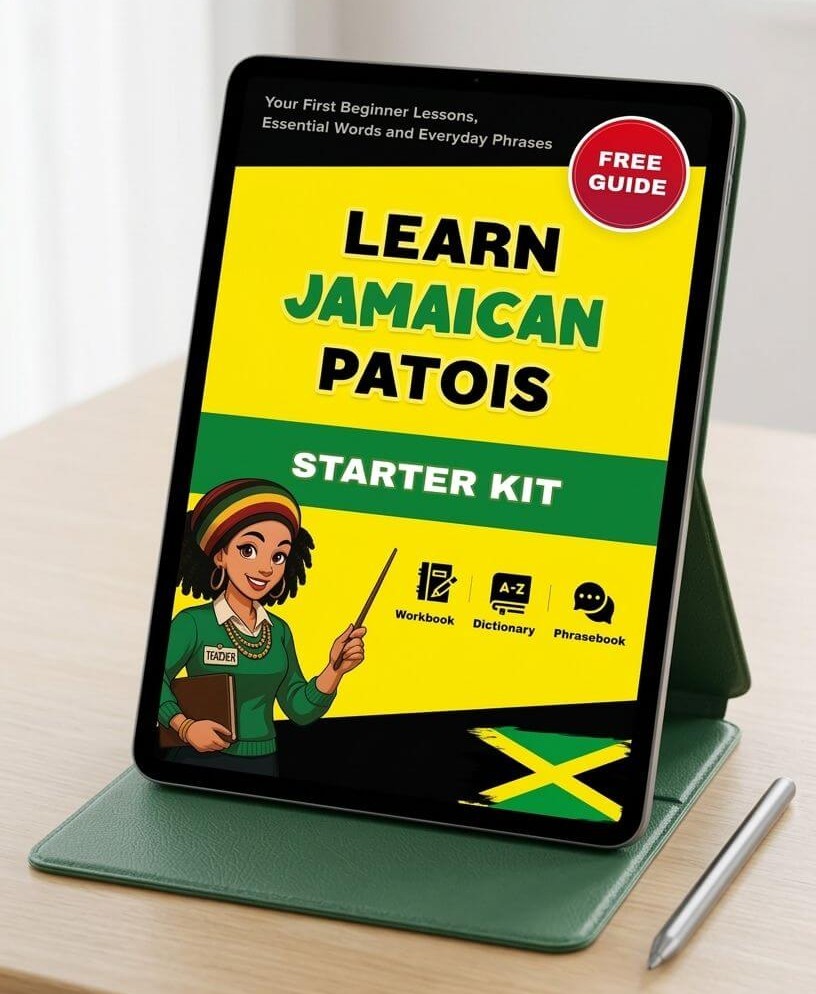 Learn Jamaican Patois Starter Kit 3D Mockup